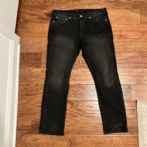 Mens Madewell Black denim jeans